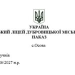 Про зарахування  учнів  
